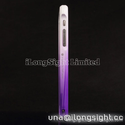 Gradient deff Cleave Aluminum Metal Frame bumper Case for iPhone 5 5s